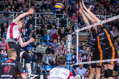 Kulisy meczu: Asseco Resovia Rzeszów - Cuprum Lubin