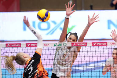 Przygotowania do drugiego meczu fazy Play-Off UNI Opole - Azoty Chemik Police 