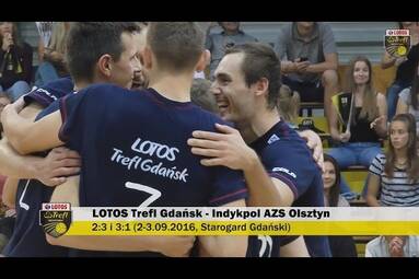 Sparingi z Indykpolem AZS Olsztyn w Starogardzie Gdańskim | LOTOS Trefl Gdańsk