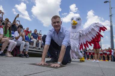 Kolejnych siedem odcisków dłoni w Alei Gwiazd Siatkówki