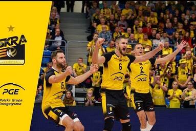 PGE Skra zwycięska też we własnej hali! Trudny mecz z GKS zakończony sukcesem!