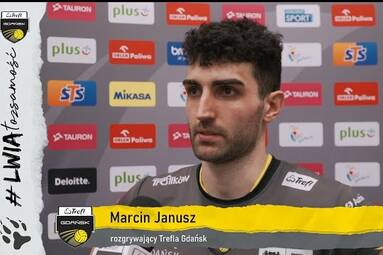 Marcin Janusz po drugim ćwierćfinale z warszawianami | Trefl Gdańsk