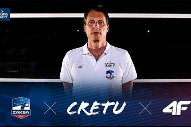 GHEORGHE CRETU nowym trenerem klubowych mistrzów Europy | ZAKSA x CRETU x 4f