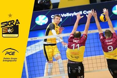 PGE Skra coraz bliżej awansu do kolejnej rundy #CEVCupM!