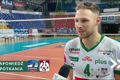 Jan Król: Musimy zagrać ponadprzeciętnie (przed spotkaniem z Grupą Azoty ZAKSA Kędzierzyn-Koźle)