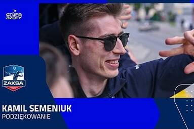 PODZIĘKOWANIE | Kamil Semeniuk