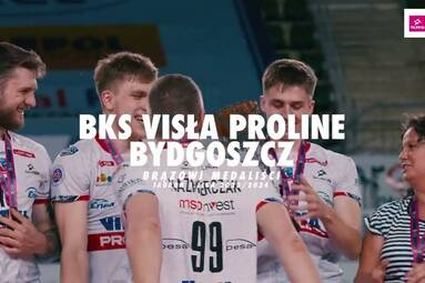 BKS VISŁA PROLINE Bydgoszcz lubi brąz