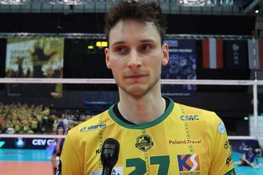 Wiktor Rajsner po meczu Aluronu CMC Warty w Innsbrucku [WIDEO]