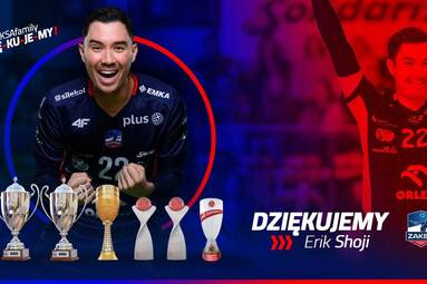 Po czterech sezonach Erik Shoji odchodzi z ZAKSY