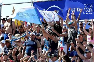 Beniaminek z Nowego Dworu Mazowieckiego przywitał się z przytupem! [WIDEO]