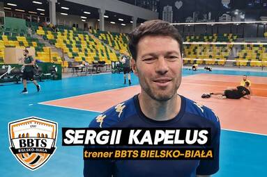 Sergii Kapelus po ostatnim sparingu BBTS Bielsko-Biała [WIDEO]