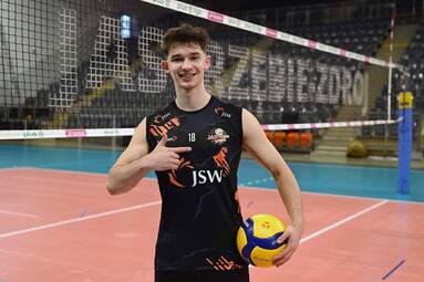 Maksymilian Granieczny: Cieszę się, że mogłem wrócić do JSW Jastrzębskiego Węgla [WIDEO]