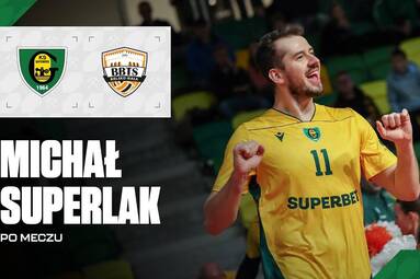 Michał Superlak po meczu GKS Katowice - BBTS Bielsko-Biała [WIDEO]