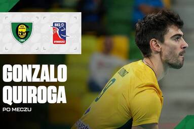 Gonzalo Quiroga po meczu GKS Katowice - BKS Bydgoszcz [WIDEO]