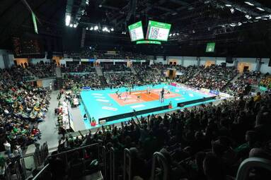 Widowisko na szczycie dla zawiercian [WIDEO]